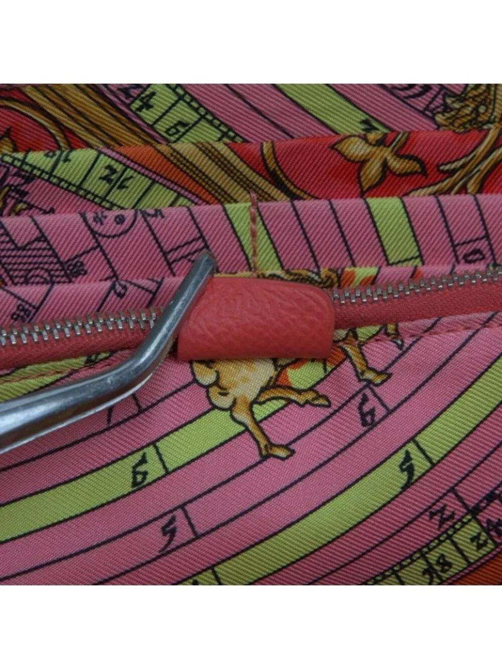 Hermes Azap Long Silk in Zip Around Wallet Rose Jaipur Pink Veau